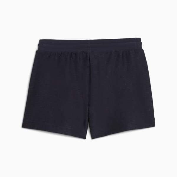Short en jacquard trapèze 4 po Premium Essentials Femme, New Navy, extralarge